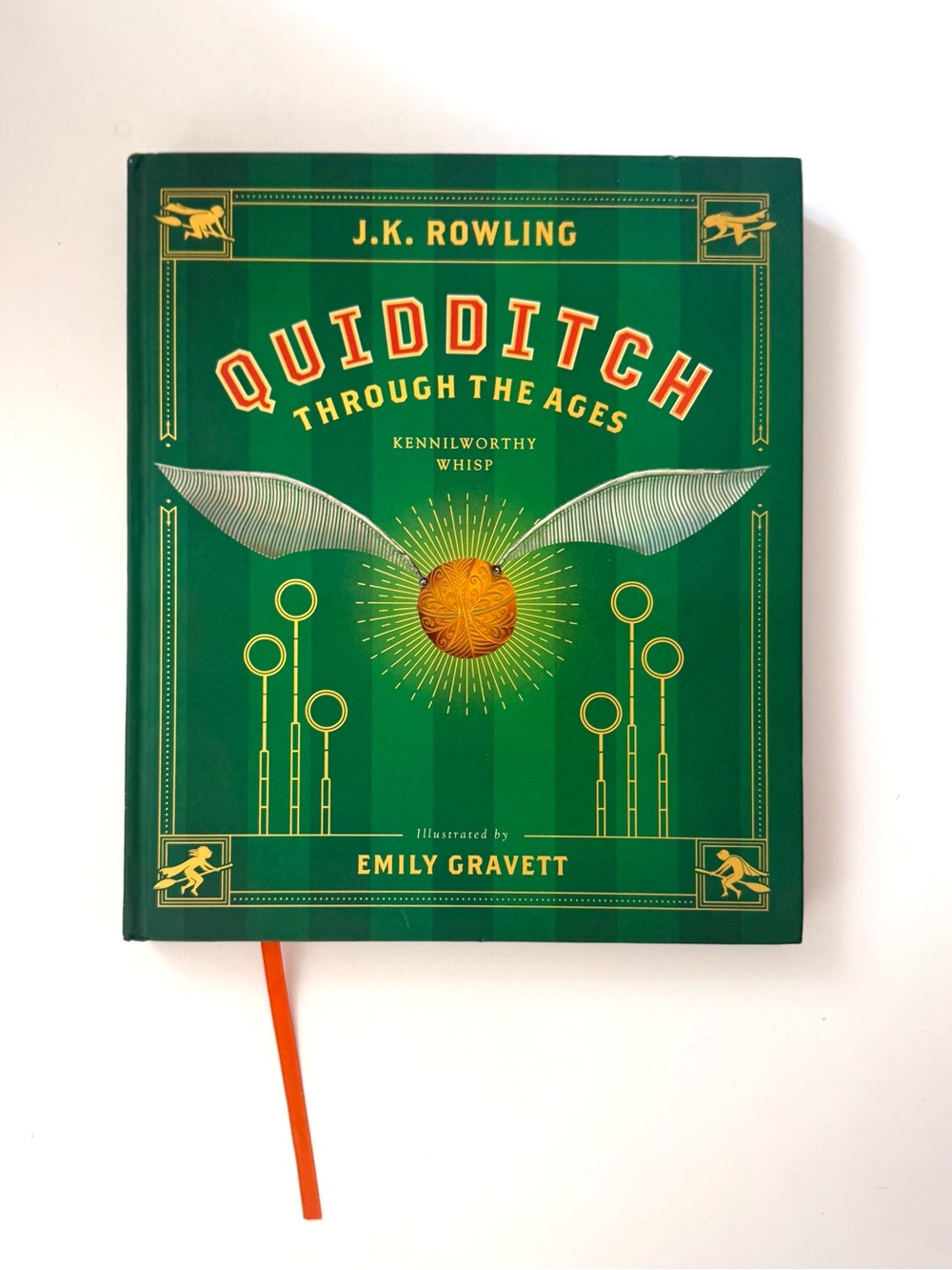 J.K. Rowling "Quidditch Through the Ages" Illustrated Hardcover - Like New